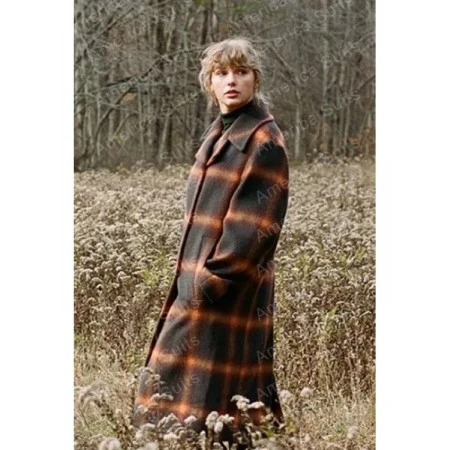 ジャケット・アウター Eaphi SOFT WOOL TAILOR COAT evermore-taylor-swift-checked-